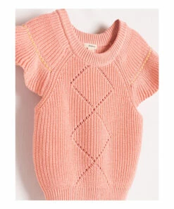 Geheli T-shirt Pink Bellerose Fashion Teen, Children -Bellerose Elegant Shop geheli t shirt pink bellerose fashion teen children 6