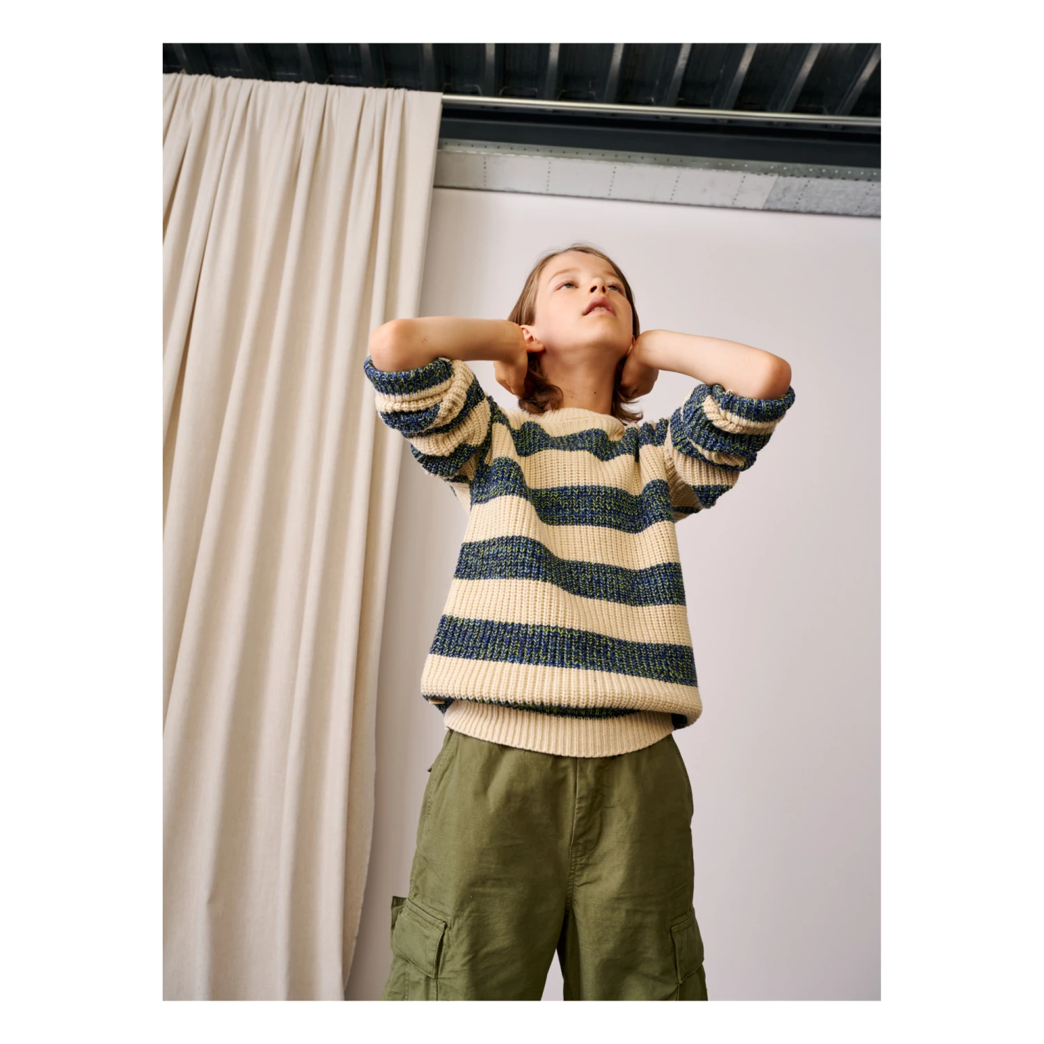 Geldor Jumper Ecru Bellerose Fashion Teen, Children 4 Geldor Jumper Ecru Bellerose Fashion Teen, Children - Image 4