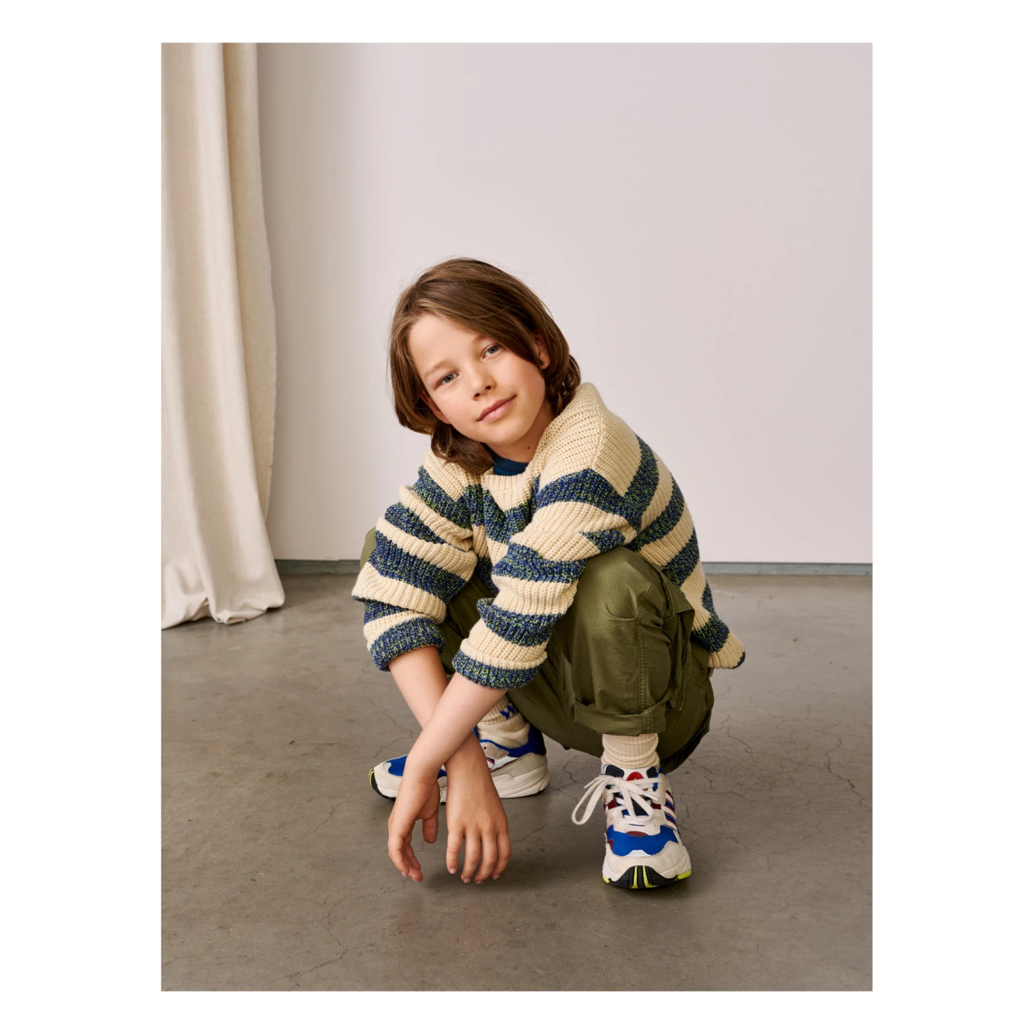 Geldor Jumper Ecru Bellerose Fashion Teen, Children 5 Geldor Jumper Ecru Bellerose Fashion Teen, Children - Image 5