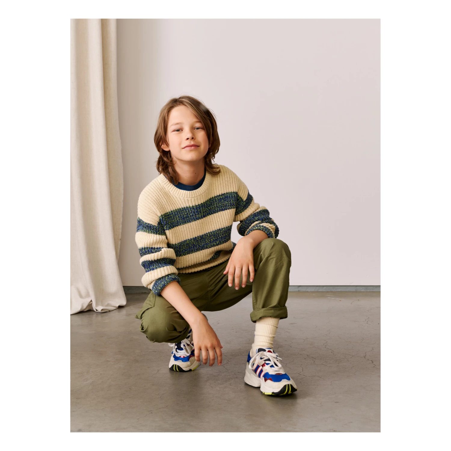 Geldor Jumper Ecru Bellerose Fashion Teen, Children 6 Geldor Jumper Ecru Bellerose Fashion Teen, Children - Image 6