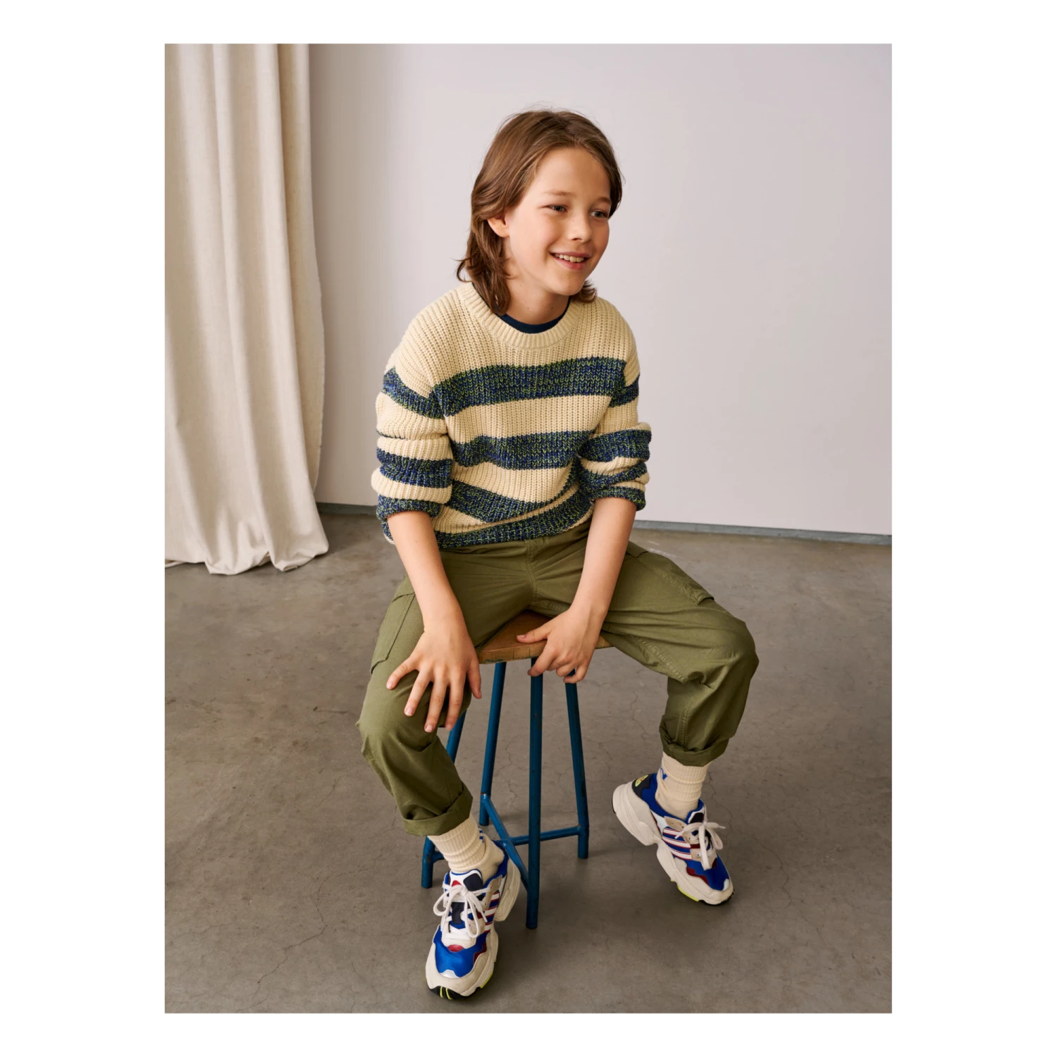 Geldor Jumper Ecru Bellerose Fashion Teen, Children 7 Geldor Jumper Ecru Bellerose Fashion Teen, Children - Image 7