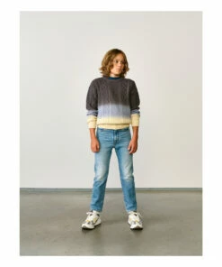 Bellerose Elegant Shop -Bellerose Elegant Shop gelir tie dye jumper blue bellerose fashion teen children 1