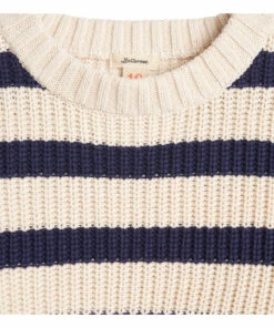 Gelza Striped Jumper Navy blue Bellerose Fashion Teen, Children -Bellerose Elegant Shop gelza striped jumper navy blue bellerose fashion teen children 7
