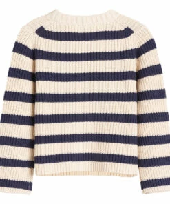 Gelza Striped Jumper Navy blue Bellerose Fashion Teen, Children -Bellerose Elegant Shop gelza striped jumper navy blue bellerose fashion teen children 8