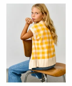 Gemac Vest Orange Bellerose Fashion Teen, Children -Bellerose Elegant Shop gemac vest orange bellerose fashion teen children 4