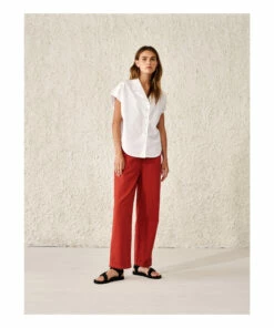 Gerda Shirt - Women’s Collection - White Bellerose Fashion Adult