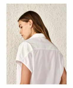 Gerda Shirt - Women’s Collection - White Bellerose Fashion Adult -Bellerose Elegant Shop gerda shirt women rsquo s collection white bellerose fashion adult 5