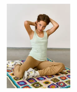 Gramy Tank Top Pale blue Bellerose Fashion Teen, Children -Bellerose Elegant Shop gramy tank top pale blue bellerose fashion teen children 2