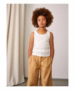 Gramy Tank Top White Bellerose Fashion Teen, Children -Bellerose Elegant Shop gramy tank top white bellerose fashion teen children 3