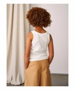 Gramy Tank Top White Bellerose Fashion Teen, Children -Bellerose Elegant Shop gramy tank top white bellerose fashion teen children 5