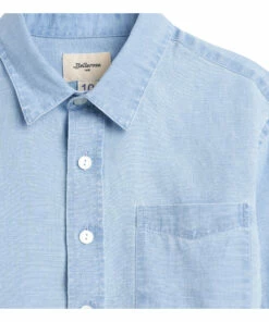 Gulian Collared Shirt Light Blue Bellerose Fashion Teen, Children -Bellerose Elegant Shop gulian collared shirt light blue bellerose fashion teen children 5