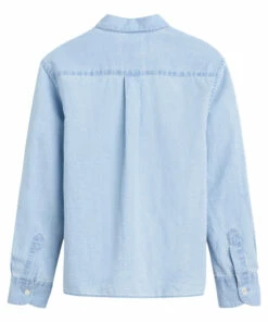 Gulian Collared Shirt Light Blue Bellerose Fashion Teen, Children -Bellerose Elegant Shop gulian collared shirt light blue bellerose fashion teen children 6