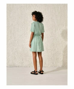 Hamimi Embroidered Dress - Women’s Collection - Green Bellerose Fashion Adult -Bellerose Elegant Shop hamimi embroidered dress women rsquo s collection green bellerose fashion adult 6