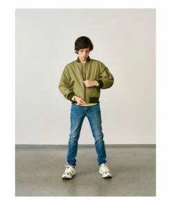 Hanyh Bomber Jacket Khaki Bellerose Fashion Teen, Children