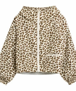 Harrod Reversible Leopard Print Jacket Grey Bellerose Fashion Teen, Children