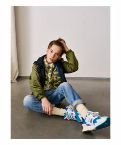 Harvard Jacket Navy blue Bellerose Fashion Teen, Children -Bellerose Elegant Shop harvard jacket navy blue bellerose fashion teen children 2