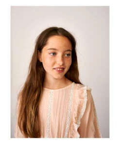 Heaven Dress Pale pink Bellerose Fashion Teen, Children -Bellerose Elegant Shop heaven dress pale pink bellerose fashion teen children 3