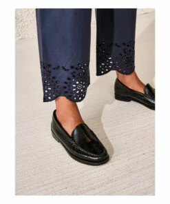 Helios English Embroidery Trousers - Women’s Collection - Navy blue Bellerose Fashion Adult 10 Helios English Embroidery Trousers - Women’s Collection - Navy blue Bellerose Fashion Adult -Bellerose Elegant Shop helios english embroidery trousers women rsquo s collection navy blue bellerose fashion adult 3