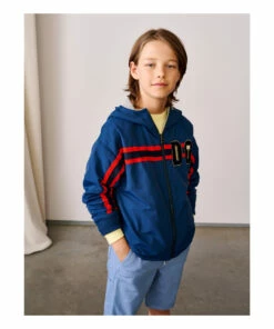 Henrik Jacket Blue Bellerose Fashion Teen, Children -Bellerose Elegant Shop henrik jacket blue bellerose fashion teen children 4