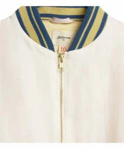 Heron Bomber Jacket White Bellerose Fashion Teen, Children 11 Heron Bomber Jacket White Bellerose Fashion Teen, Children -Bellerose Elegant Shop heron bomber jacket white bellerose fashion teen children 4
