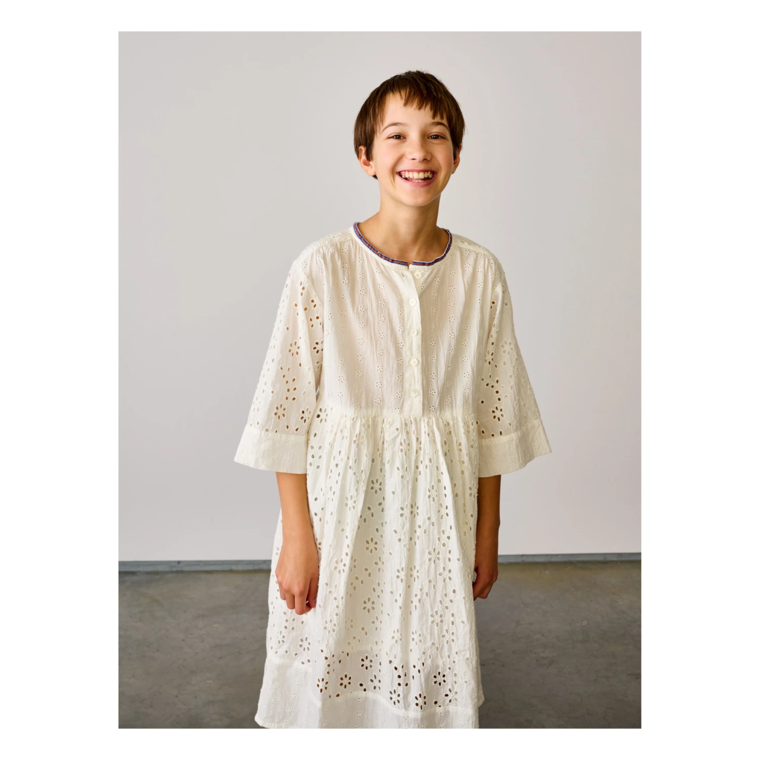 Hoboes Dress White Bellerose Fashion Teen, Children 2 Hoboes Dress White Bellerose Fashion Teen, Children - Image 2