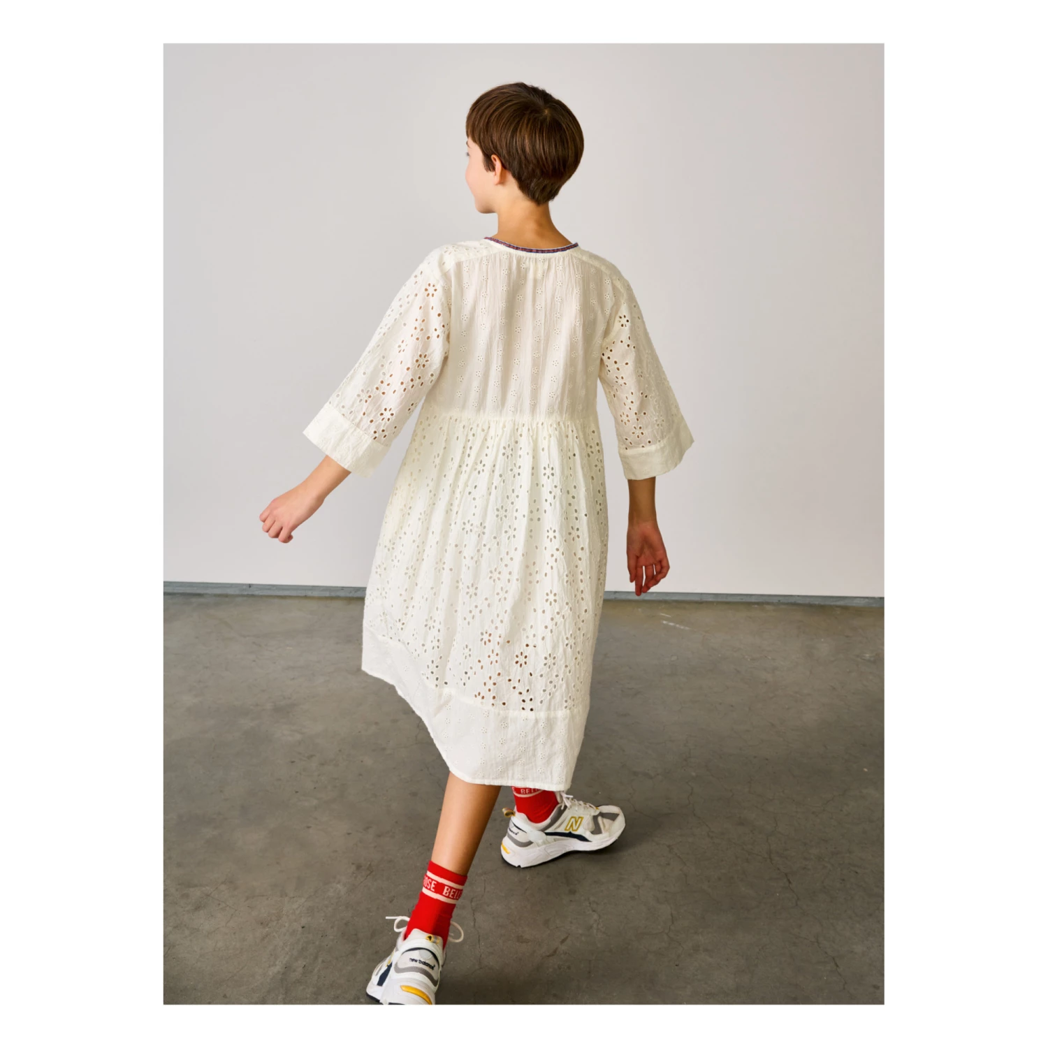 Hoboes Dress White Bellerose Fashion Teen, Children 5 Hoboes Dress White Bellerose Fashion Teen, Children - Image 5