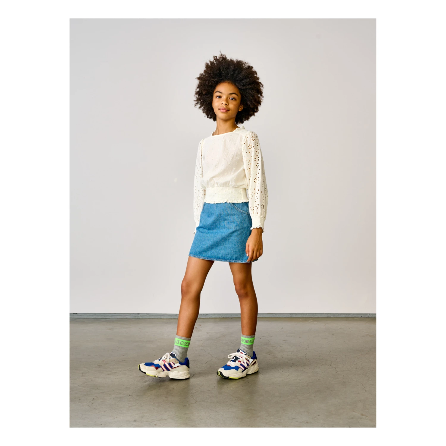 Honour Blouse White Bellerose Fashion Teen, Children 2 Honour Blouse White Bellerose Fashion Teen, Children - Image 2