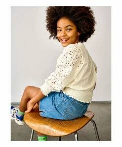 Honour Blouse White Bellerose Fashion Teen, Children 14 Honour Blouse White Bellerose Fashion Teen, Children -Bellerose Elegant Shop honour blouse white bellerose fashion teen children 5