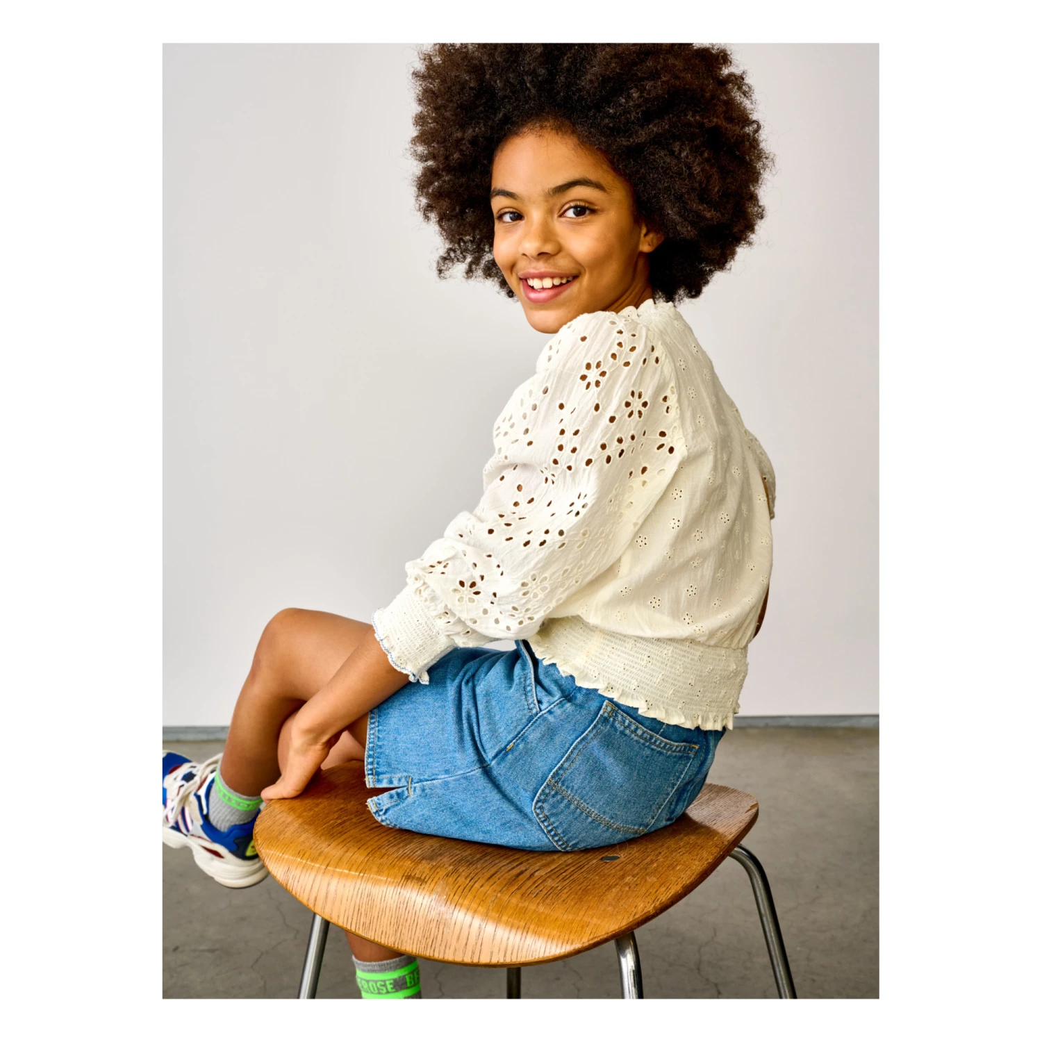 Honour Blouse White Bellerose Fashion Teen, Children 6 Honour Blouse White Bellerose Fashion Teen, Children - Image 6