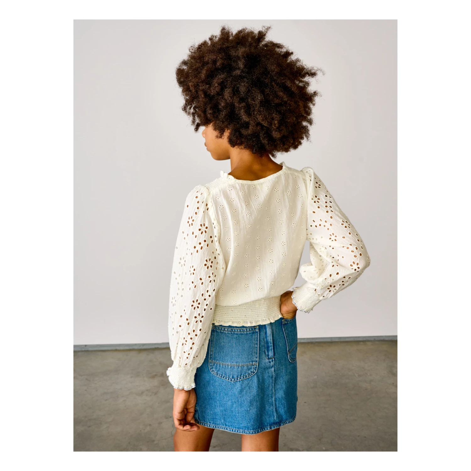 Honour Blouse White Bellerose Fashion Teen, Children 7 Honour Blouse White Bellerose Fashion Teen, Children - Image 7