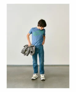 Hortensia T-shirt Blue Bellerose Fashion Teen, Children 11 Hortensia T-shirt Blue Bellerose Fashion Teen, Children -Bellerose Elegant Shop hortensia t shirt blue bellerose fashion teen children 4