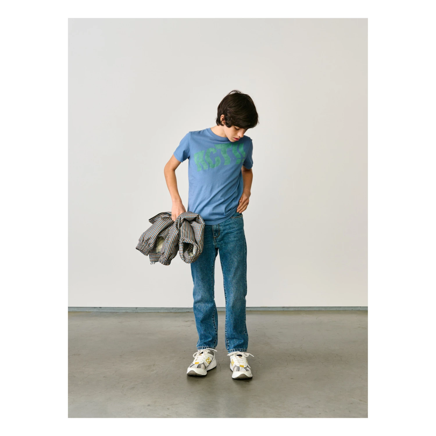 Hortensia T-shirt Blue Bellerose Fashion Teen, Children 5 Hortensia T-shirt Blue Bellerose Fashion Teen, Children - Image 5