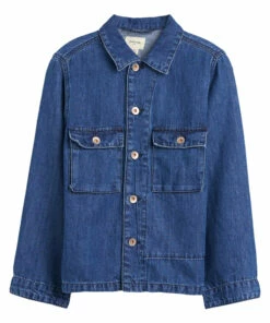 Jean Philip Overshirt Denim blue Bellerose Fashion Teen, Children
