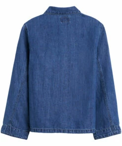 Jean Philip Overshirt Denim blue Bellerose Fashion Teen, Children -Bellerose Elegant Shop jean philip overshirt denim blue bellerose fashion teen children 8