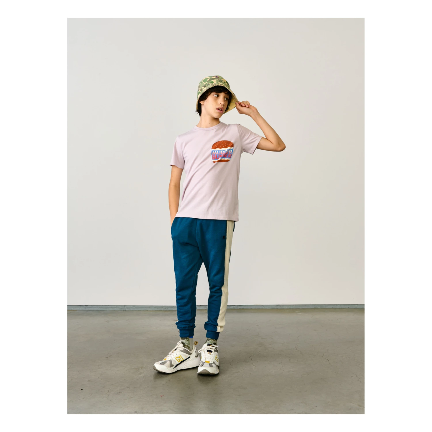 Kenny Burger T-shirt Lavender Bellerose Fashion Teen, Children 2 Kenny Burger T-shirt Lavender Bellerose Fashion Teen, Children - Image 2