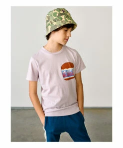 Kenny Burger T-shirt Lavender Bellerose Fashion Teen, Children 8 Kenny Burger T-shirt Lavender Bellerose Fashion Teen, Children -Bellerose Elegant Shop kenny burger t shirt lavender bellerose fashion teen children 2