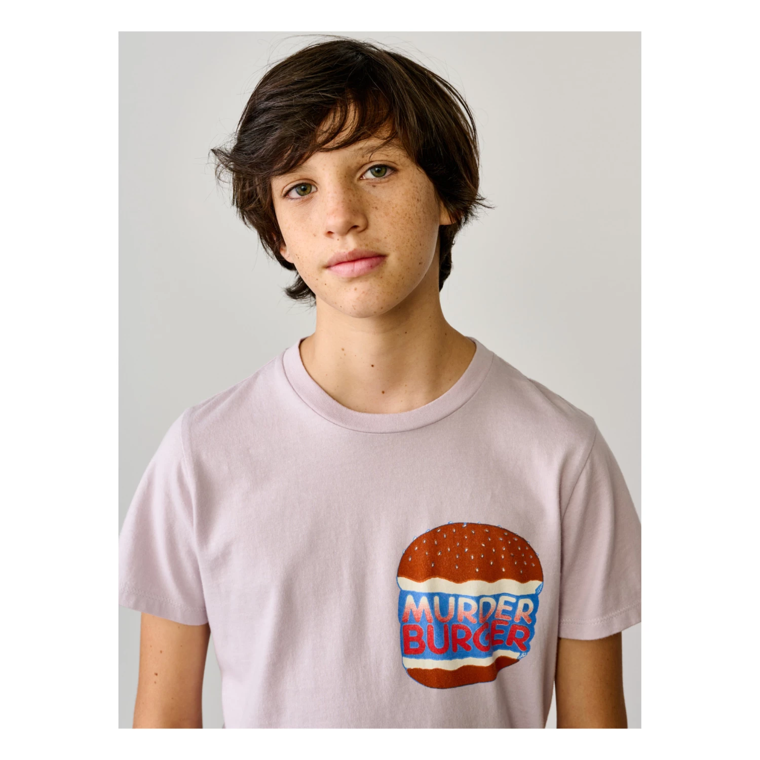 Kenny Burger T-shirt Lavender Bellerose Fashion Teen, Children 6 Kenny Burger T-shirt Lavender Bellerose Fashion Teen, Children - Image 6