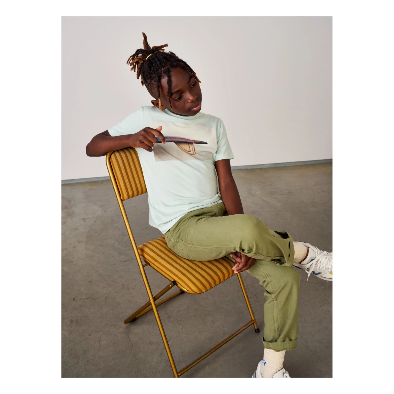 Kenny Surf T-shirt Blue Bellerose Fashion Teen, Children 4 Kenny Surf T-shirt Blue Bellerose Fashion Teen, Children - Image 4