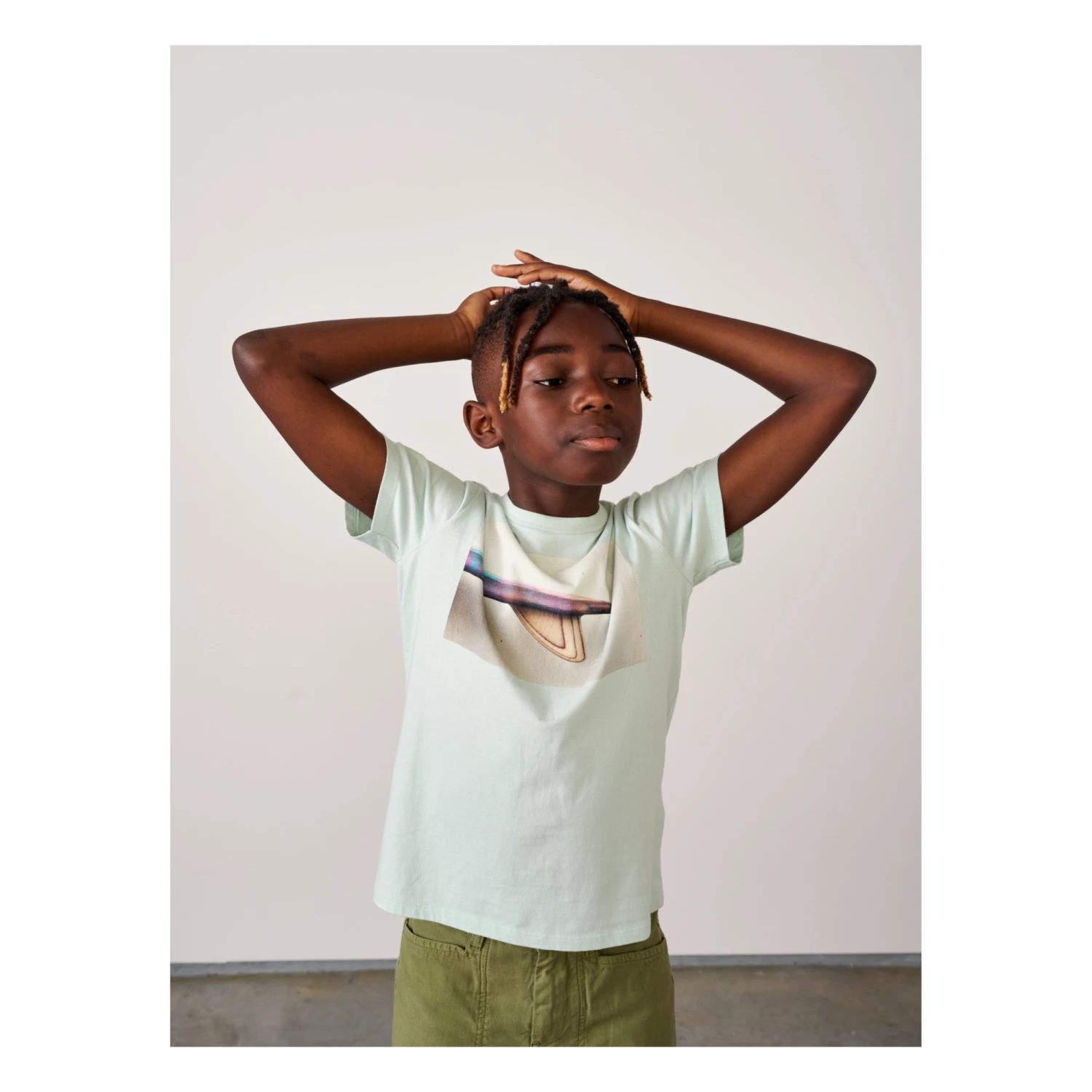 Kenny Surf T-shirt Blue Bellerose Fashion Teen, Children 6 Kenny Surf T-shirt Blue Bellerose Fashion Teen, Children - Image 6