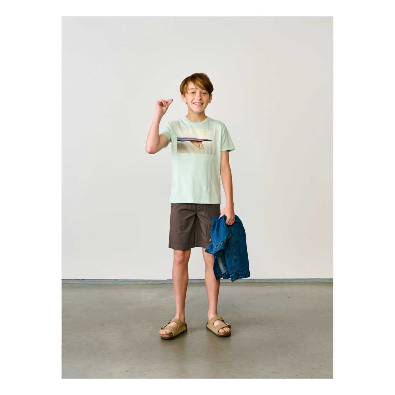 Kenny Surf T-shirt Blue Bellerose Fashion Teen, Children 1 Kenny Surf T-shirt Blue Bellerose Fashion Teen, Children