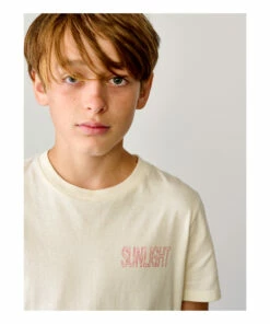 Kenny T-shirt Off white Bellerose Fashion Teen, Children -Bellerose Elegant Shop kenny t shirt off white bellerose fashion teen children 2