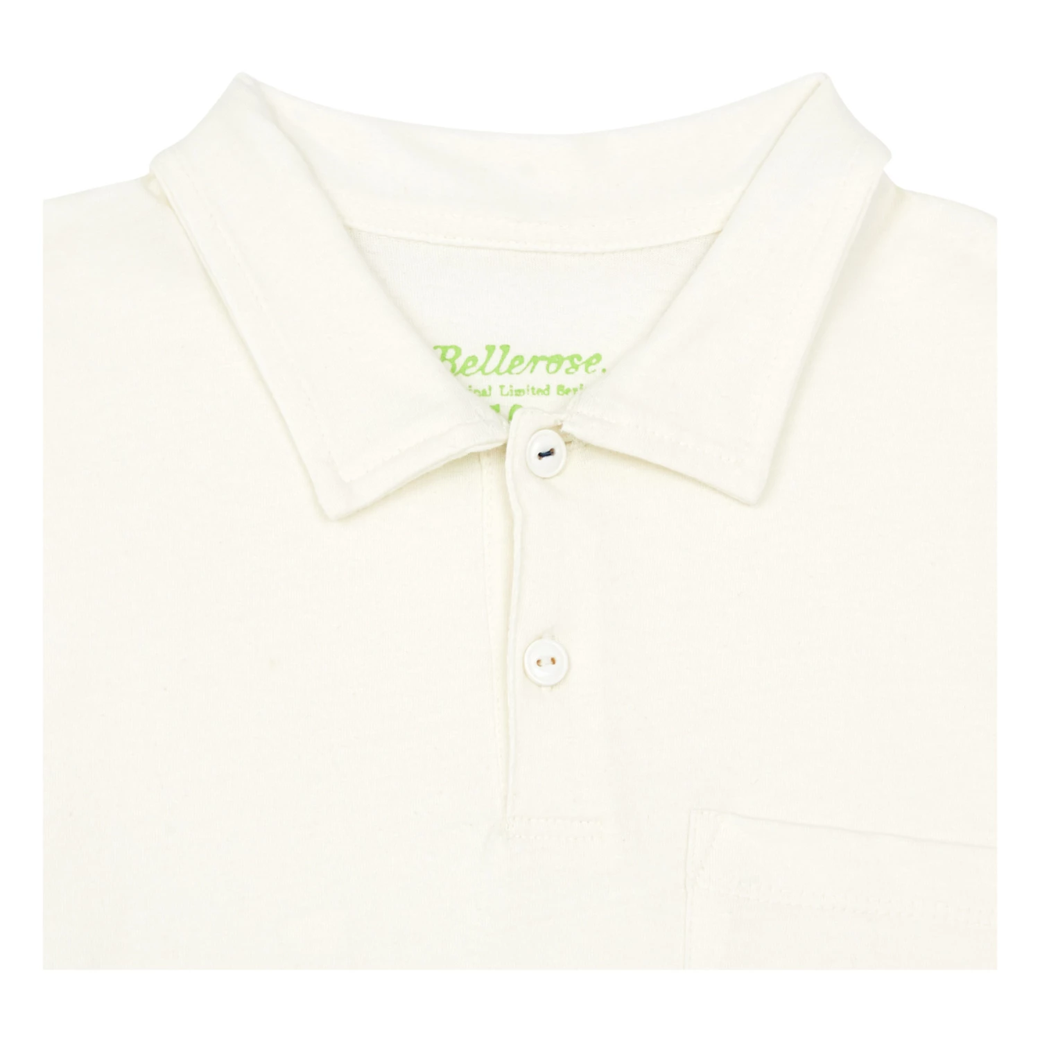 Komi Polo Shirt Off white Bellerose Fashion Teen, Children 5 Komi Polo Shirt Off white Bellerose Fashion Teen, Children - Image 5