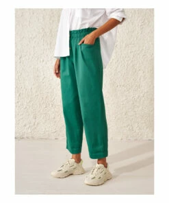 Lilo Trousers - Women’s Collection - Green Bellerose Fashion Adult -Bellerose Elegant Shop lilo trousers women rsquo s collection green bellerose fashion adult 3
