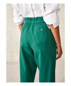 Lilo Trousers - Women’s Collection - Green Bellerose Fashion Adult -Bellerose Elegant Shop lilo trousers women rsquo s collection green bellerose fashion adult 5