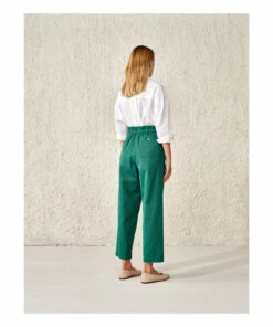 Lilo Trousers - Women’s Collection - Green Bellerose Fashion Adult -Bellerose Elegant Shop lilo trousers women rsquo s collection green bellerose fashion adult 6