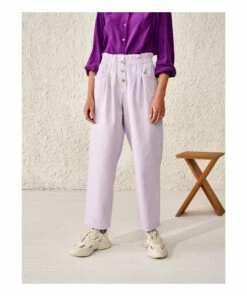 Lilo Trousers - Women’s Collection - Lilas Bellerose Fashion Adult -Bellerose Elegant Shop lilo trousers women rsquo s collection lilas bellerose fashion adult 2