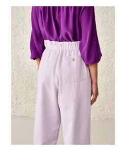 Lilo Trousers - Women’s Collection - Lilas Bellerose Fashion Adult -Bellerose Elegant Shop lilo trousers women rsquo s collection lilas bellerose fashion adult 5