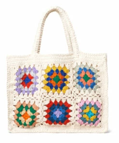 Marbag Crochet Tote - Women’s Collection - Ecru Bellerose Fashion Adult