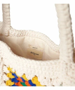Marbag Crochet Tote - Women’s Collection - Ecru Bellerose Fashion Adult -Bellerose Elegant Shop marbag crochet tote women rsquo s collection ecru bellerose fashion adult 3