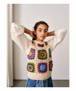 Mardy Crochet Top Ecru Bellerose Fashion Teen, Children 11 Mardy Crochet Top Ecru Bellerose Fashion Teen, Children -Bellerose Elegant Shop mardy crochet top ecru bellerose fashion teen children 2